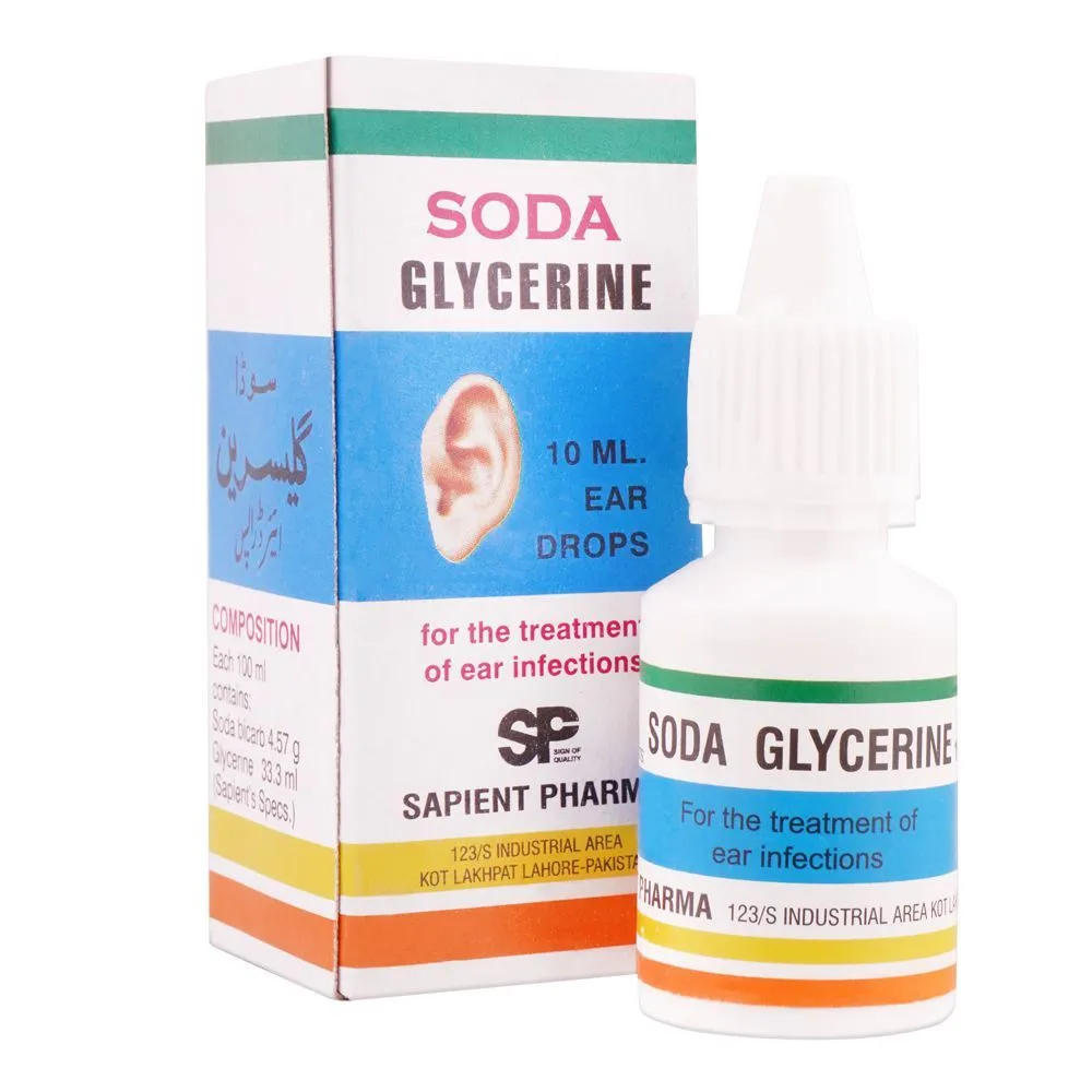 Soda Glycerin Ear Drops