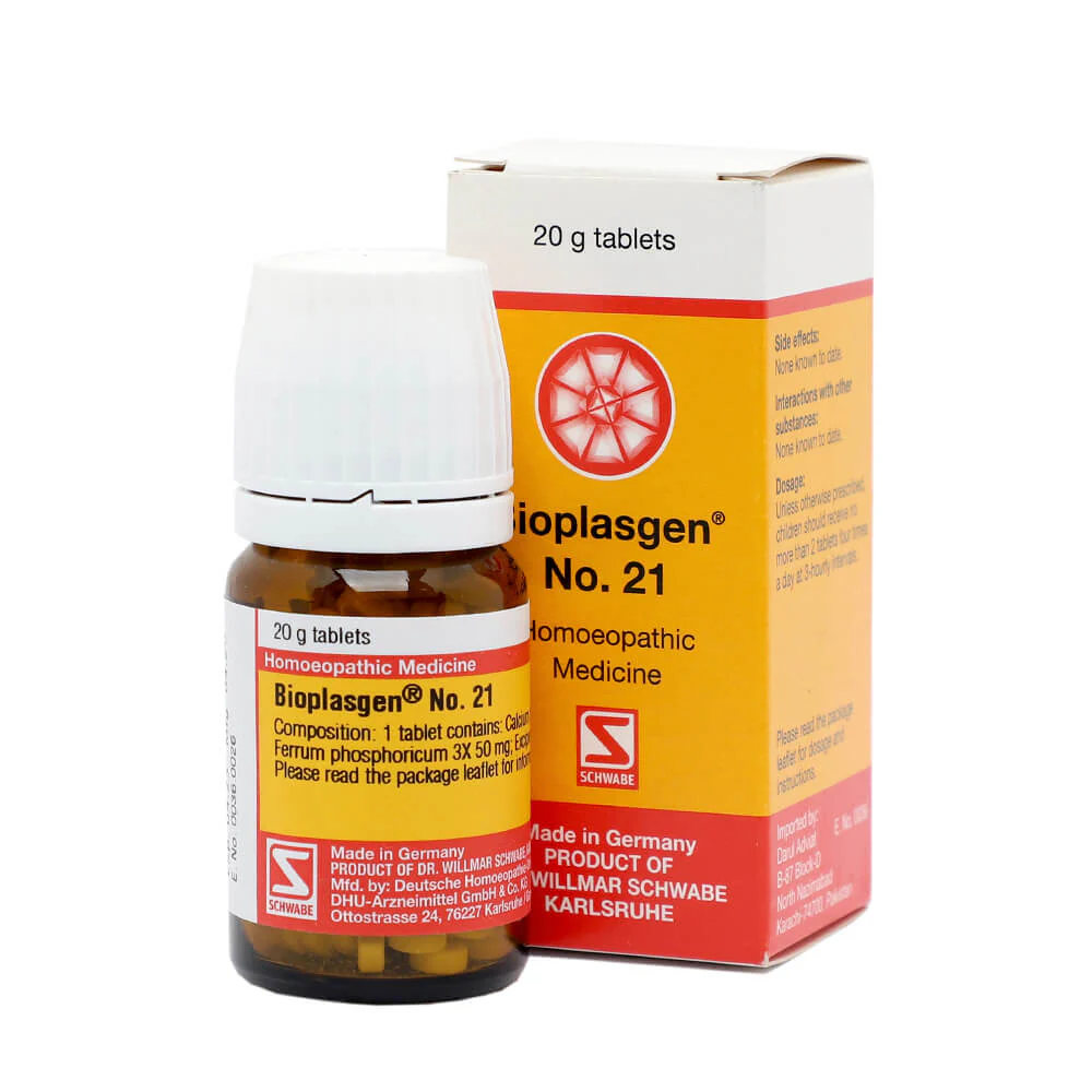 Bioplasgen No 21 Tablets 20G