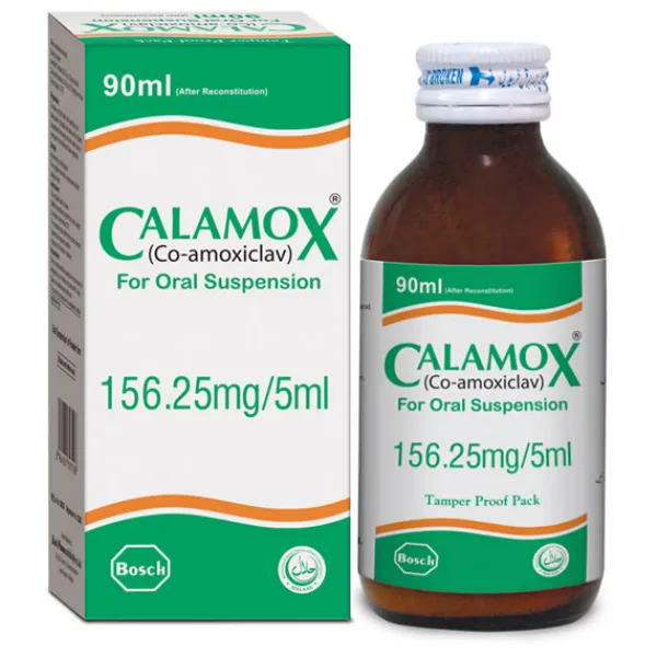 Calamox Syrup 156.25mg/5ml