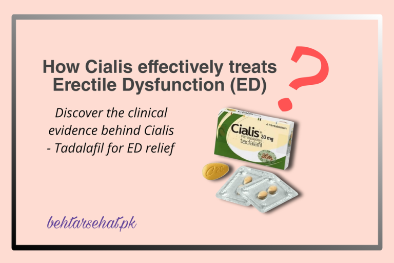 The Effectiveness of Cialis (Tadalafil): Evidence from Clinical Studies on Erectile dysfunction (ED)