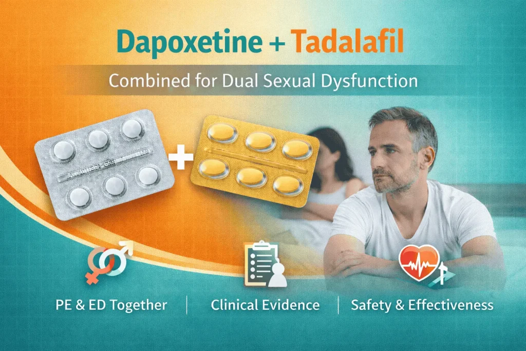 Dapoxetine + Tadalafil: Clinical Evidence, Safety, and Effectiveness for Dual Sexual Dysfunction