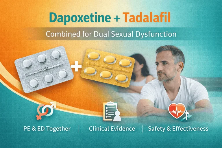 Dapoxetine + Tadalafil: Clinical Evidence, Safety, and Effectiveness for Dual Sexual Dysfunction