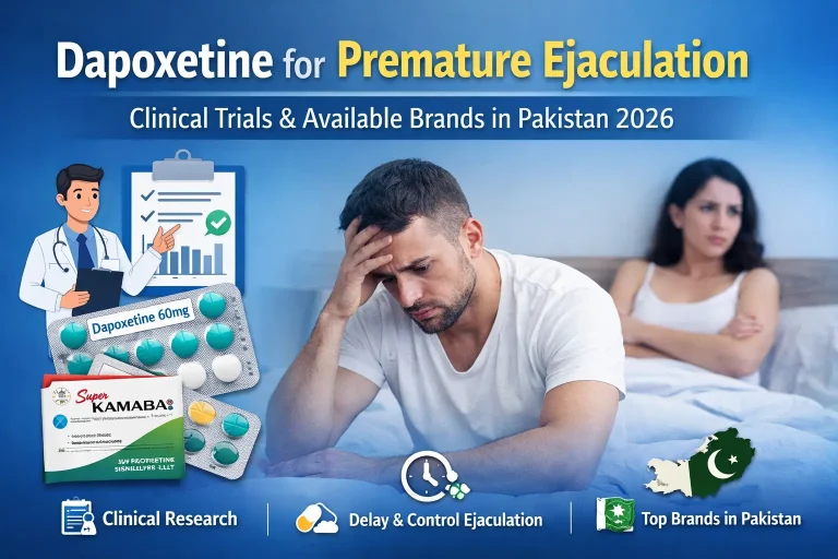 Clinical Trials and Research on Dapoxetine for Premature Ejaculation and Its Available Brands in Pakistan (2026)