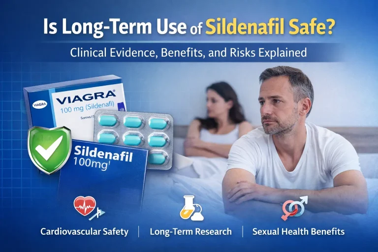 Is Long-Term Use of Sildenafil Safe? What Clinical Evidence Really Shows