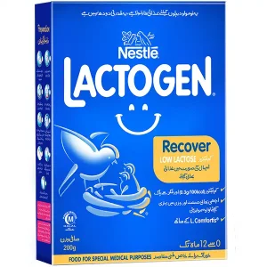 Nestlé Lactogen Recover Low Lactose Infant Formula 200g – Food for Special Medical Purposes