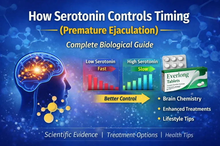 How Serotonin Controls Timing (Premature Ejaculation) – Complete Biological Guide