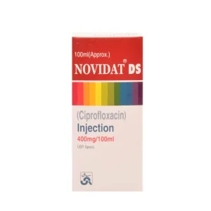 Novidat DS Ciprofloxacin Injection 400mg/100ml USP by Sami Pharmaceuticals