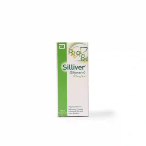 Silliver (Silymarin) 100mg/5ml suspension box, 120ml — hepatoprotective liver support medicine