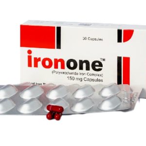 Ironone 150 mg Polysaccharide Iron Complex Capsules – 30 Capsules