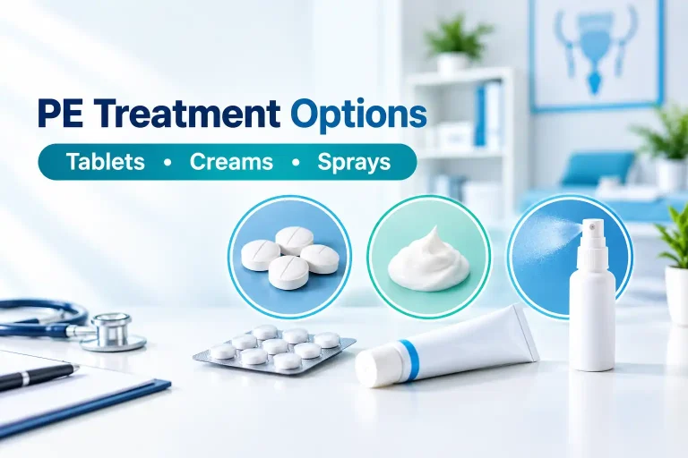 Which Premature Ejaculation Treatment Lasts Longest? Tablets vs Creams vs Sprays